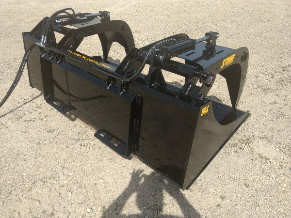 Stinger Attachment Skid Steer Demolition Grapple Bucket