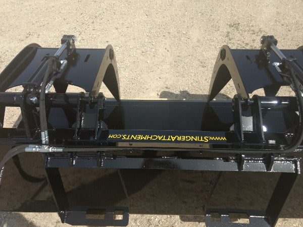 Stinger Attachment Skid Steer Demolition Grapple Bucket