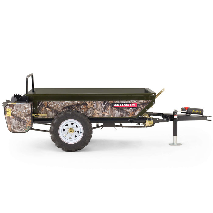 Wallenstein Equipment MX25G Ground-Drive Manure Spreader – Towable, Self-Contained( For Tractors)