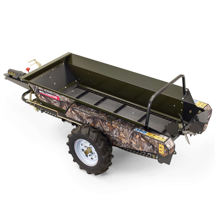 Wallenstein Equipment MX25G Ground-Drive Manure Spreader – Towable, Self-Contained( For Tractors)