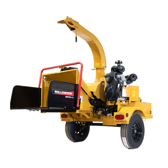 Wallenstein BXTR6438 Hydraulic Feed Wood Chipper Towable/Self-Contained (Electronic Controls)