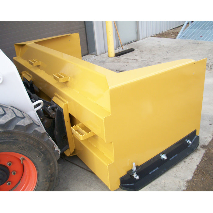 Haugen Attachment Skid Steer Snow Pusher