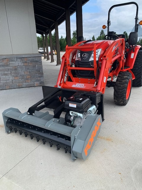 Forax Equipment GP40 Gas-Powered Mulcher (350 lbs) – Without Mounting Bracket