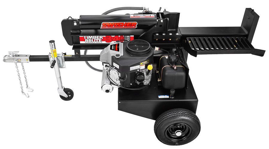 Swisher 14.5 HP 12V Kawasaki Commercial Grade 34 Ton Log Splitter