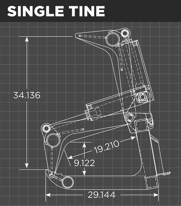 Loflin Fabrication 42" Mini Root Grapple