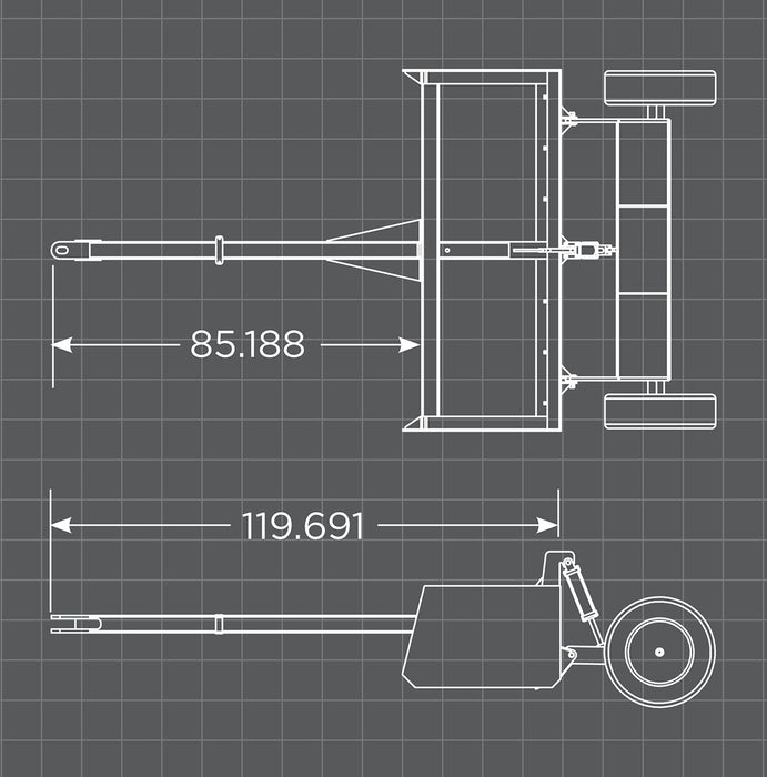 Loflin Fabrication Tractor Land Leveler