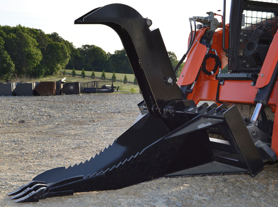 Loflin Fabrication Stump Bucket Grapple