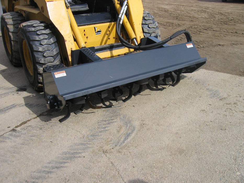 Haugen Attachments Rotary Tiller Skid Steer Loader