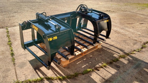 Stinger Attachments  Manure Tine Grapple Bucket (MTG)