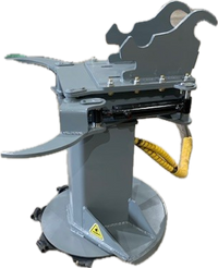 Forax Equipment TH28 Thinning Head with Hydraulic Collector Arms  (6 – 10 ton Excavator 750 lbs)